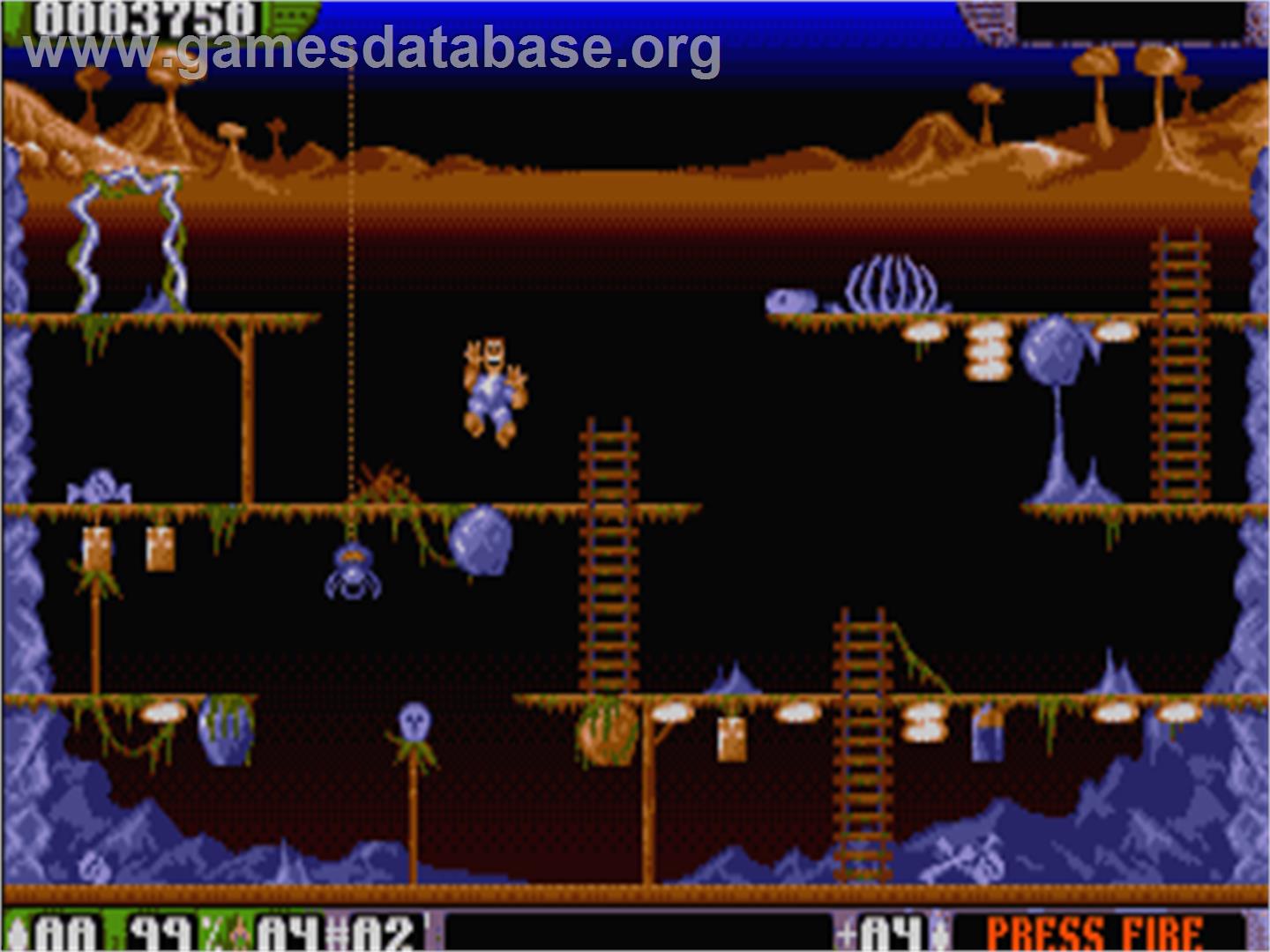 Prehistoric Tale, A - Atari ST - Artwork - In Game