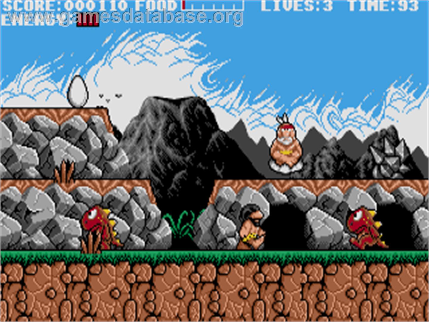 Prehistorik - Atari ST - Artwork - In Game
