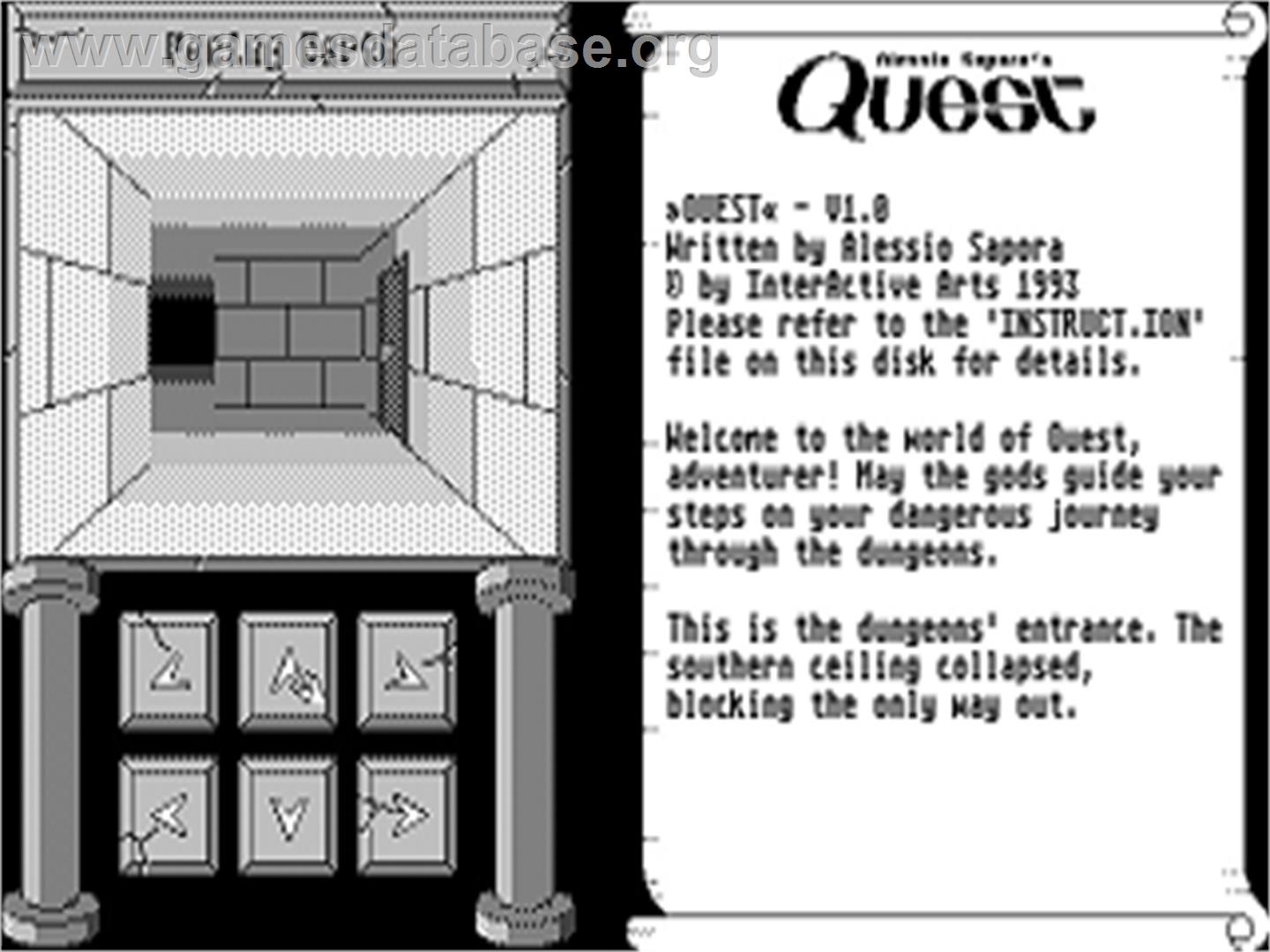 Quest - Atari ST - Artwork - In Game