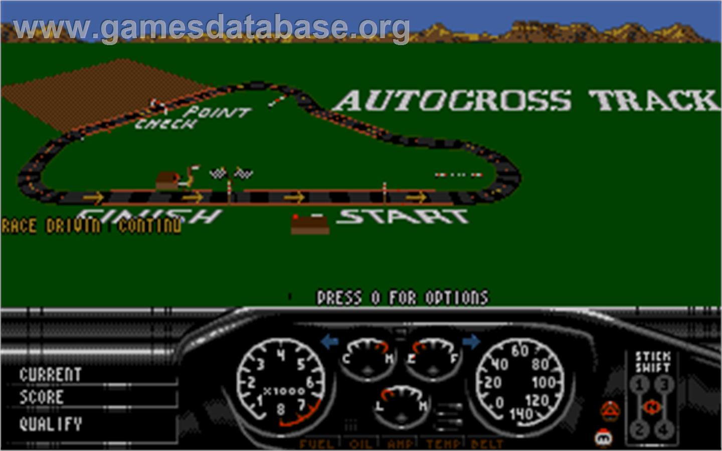 Race Drivin' - Atari ST - Artwork - In Game