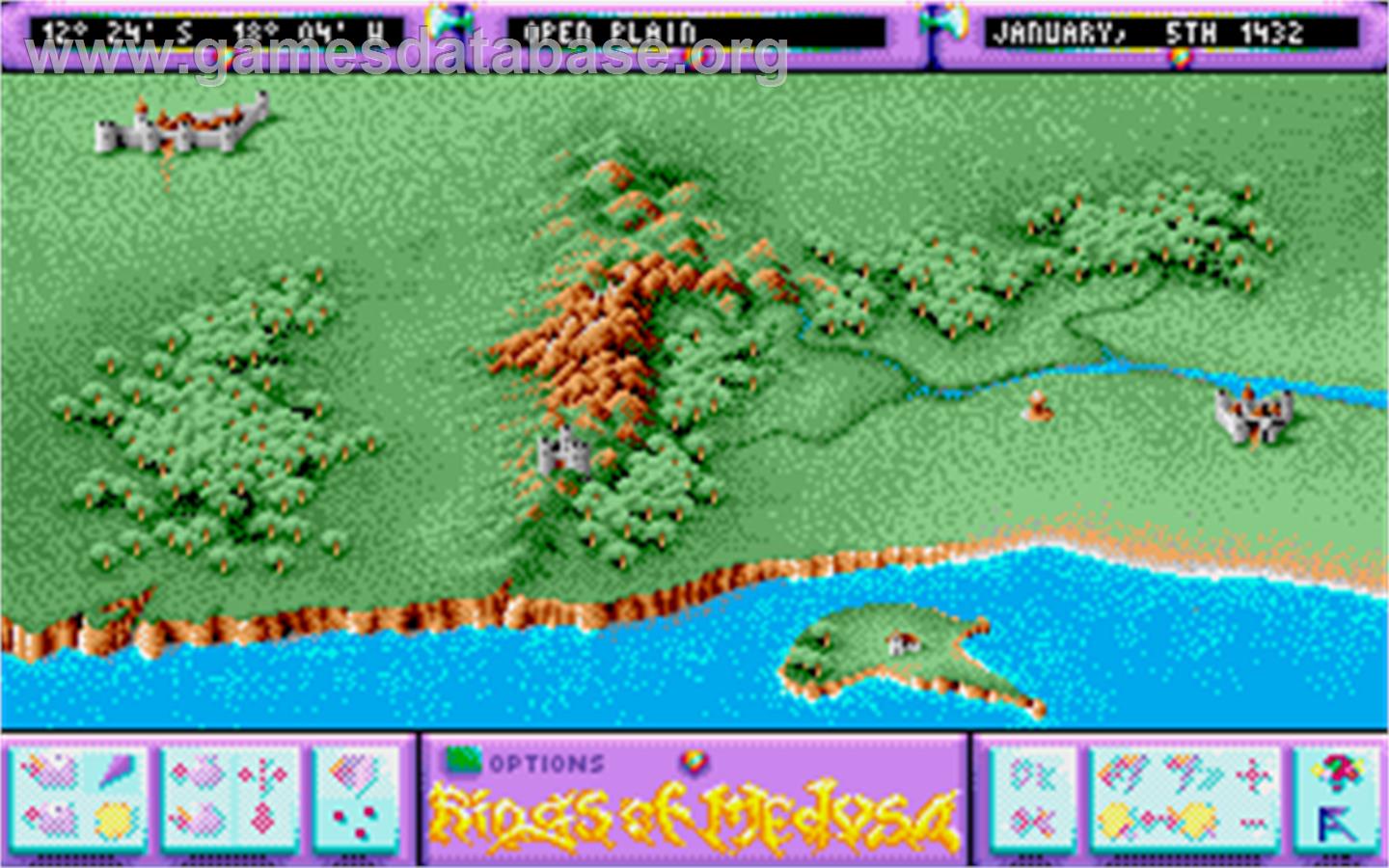 Rings of Medusa - Atari ST - Artwork - In Game