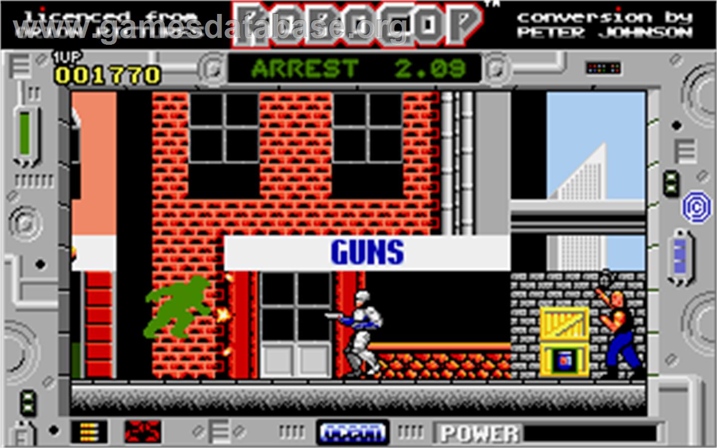 Robocop - Atari ST - Artwork - In Game