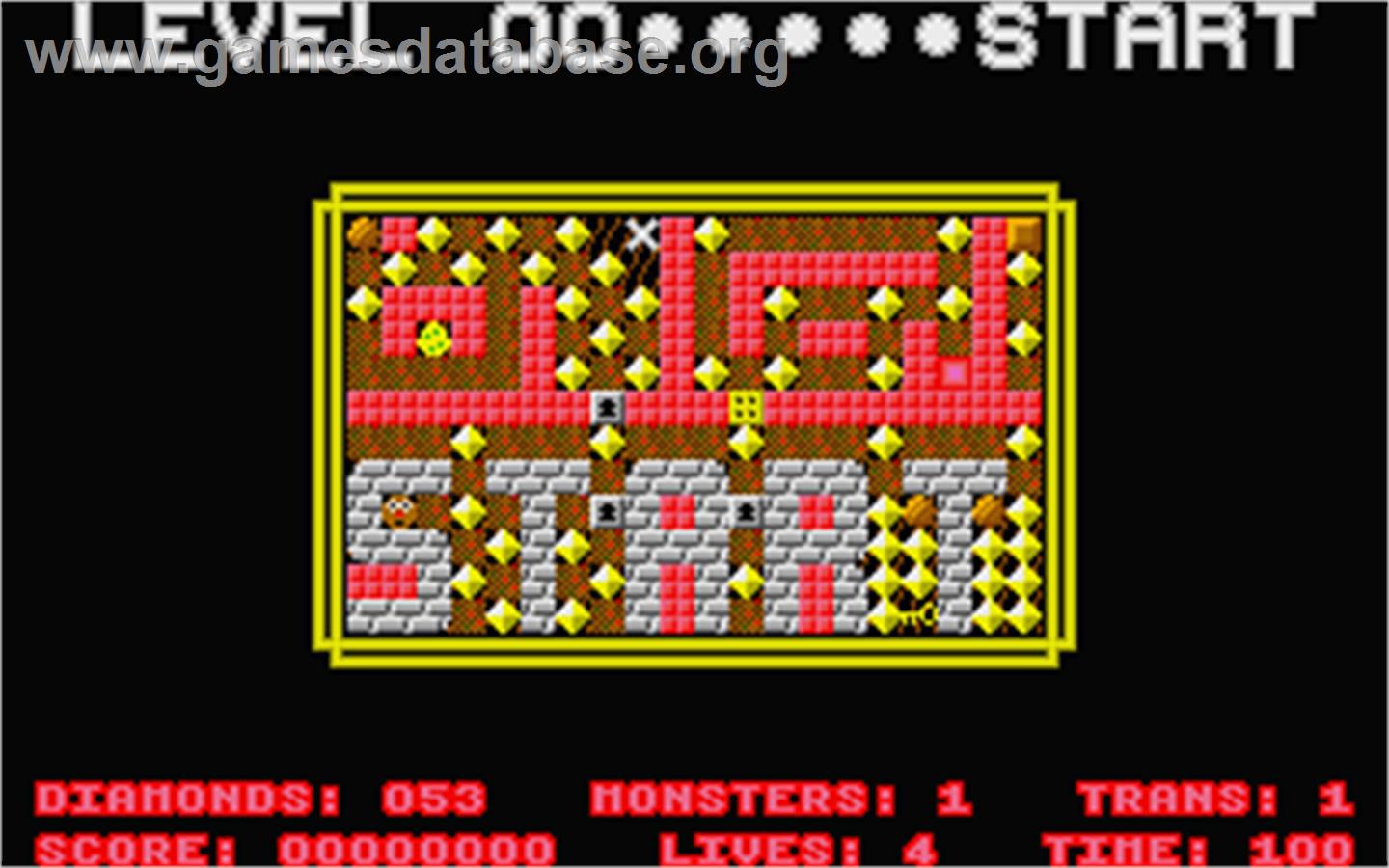 Rockfall 2: The Perils of Spud - Atari ST - Artwork - In Game