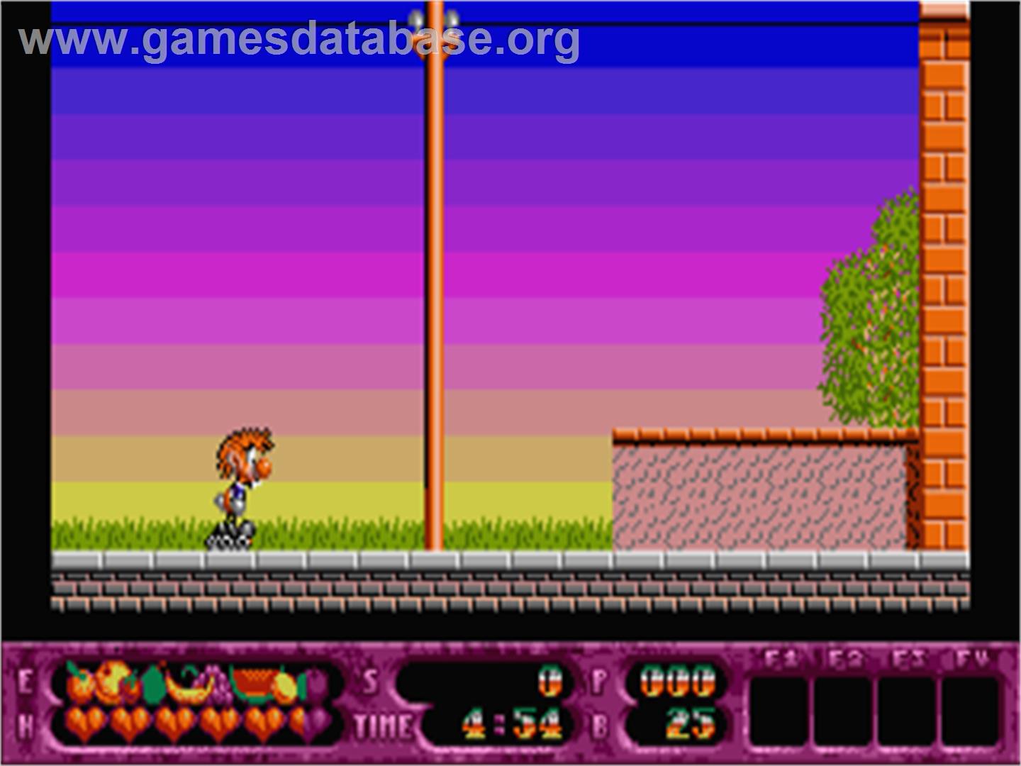 Rolling Ronny - Atari ST - Artwork - In Game