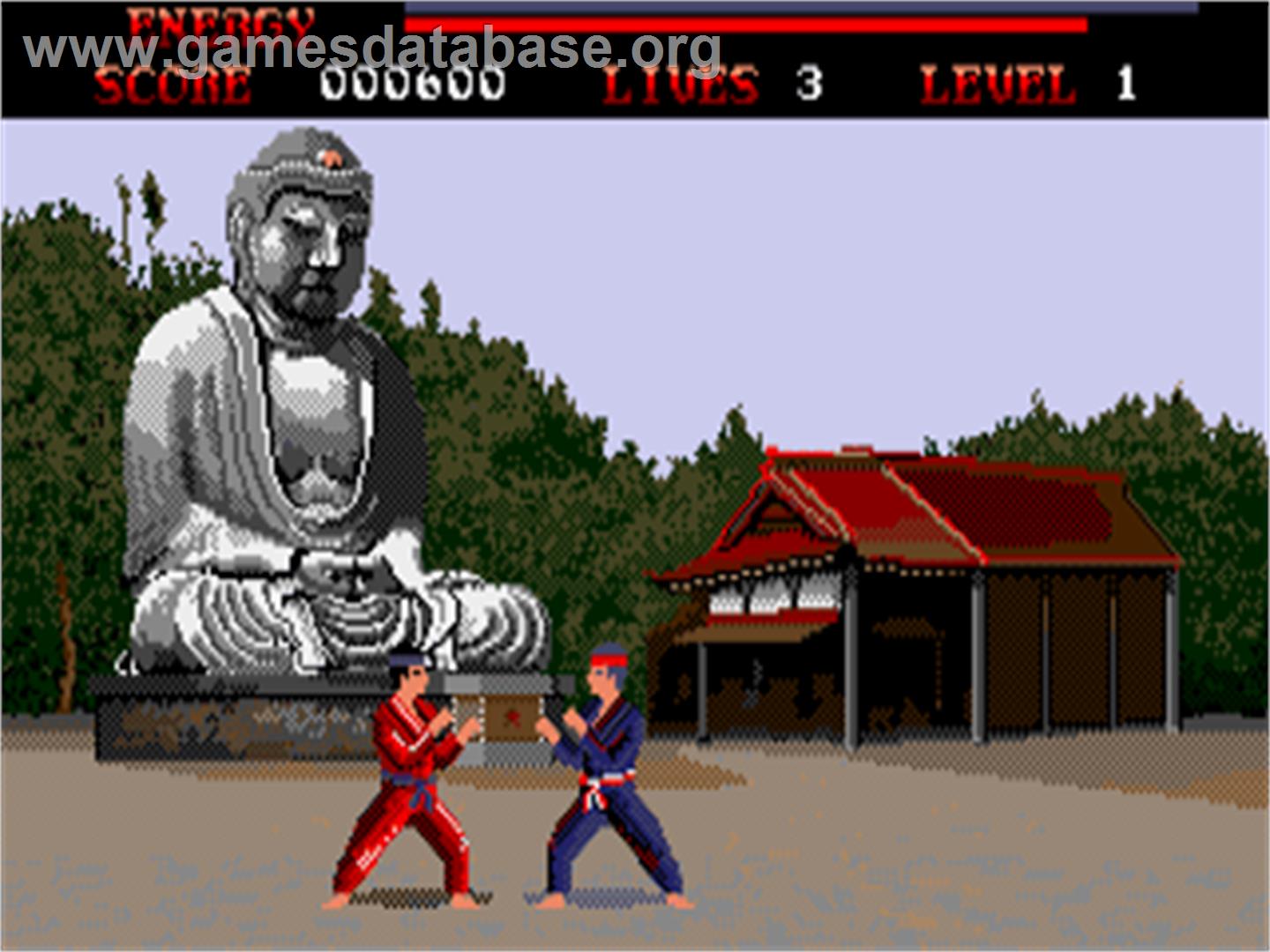 ST Karate - Atari ST - Artwork - In Game