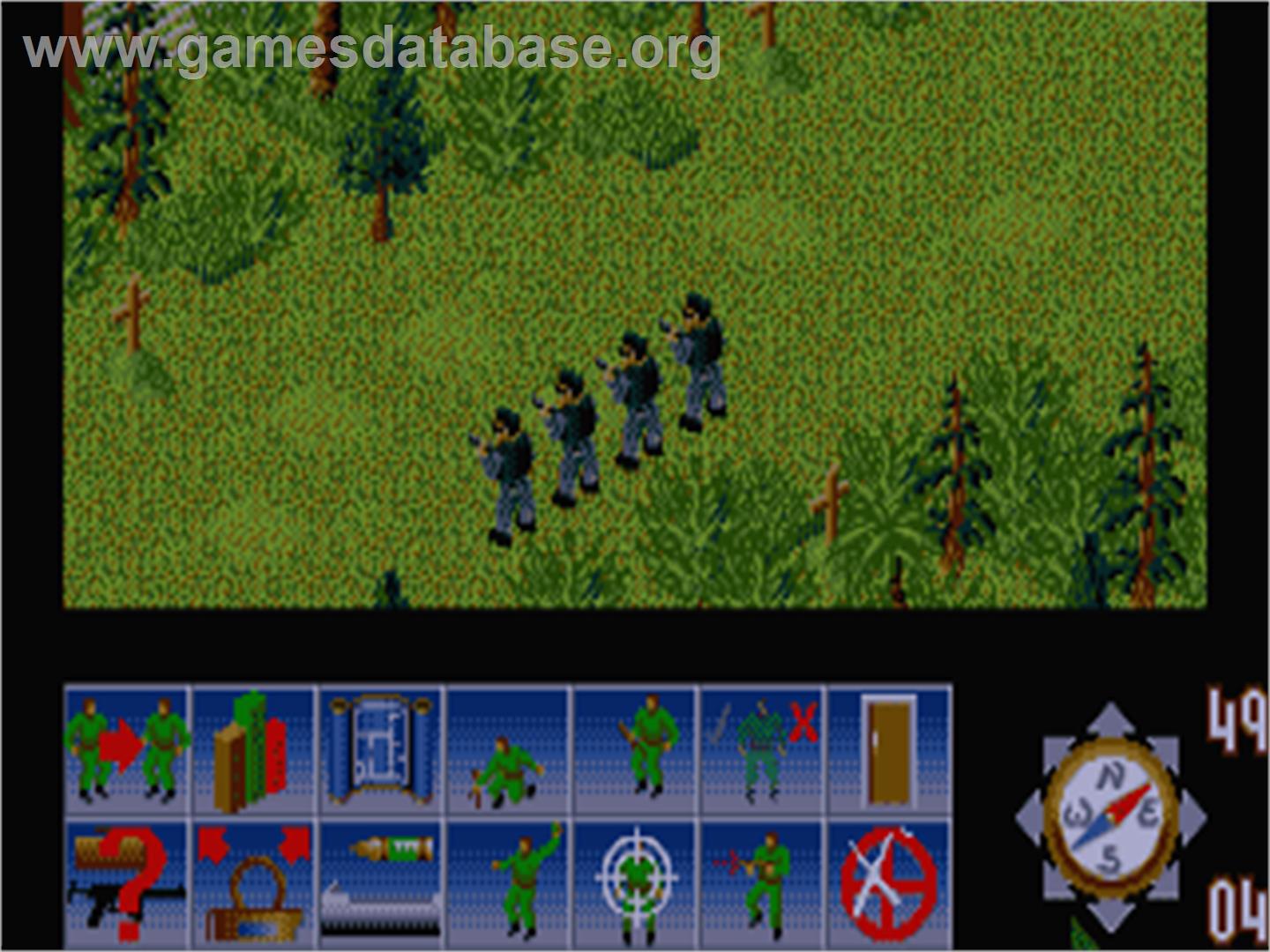 Sabre Team - Atari ST - Artwork - In Game