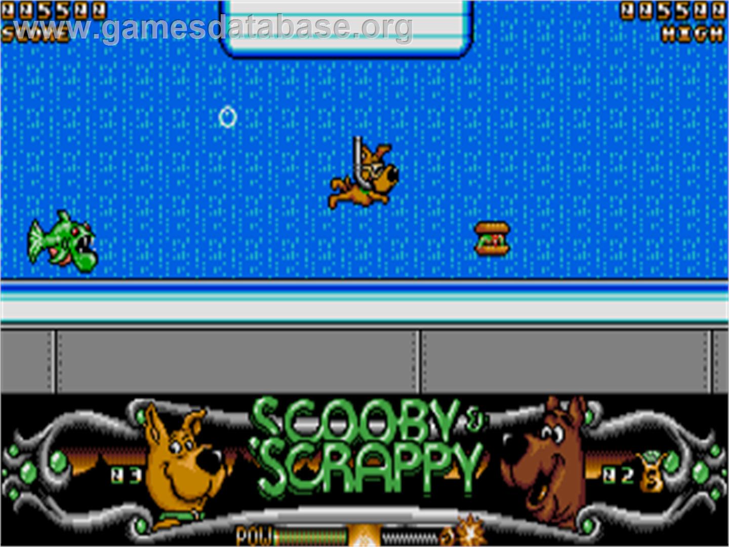 Scooby-Doo And Scrappy-Doo - Atari ST - Artwork - In Game