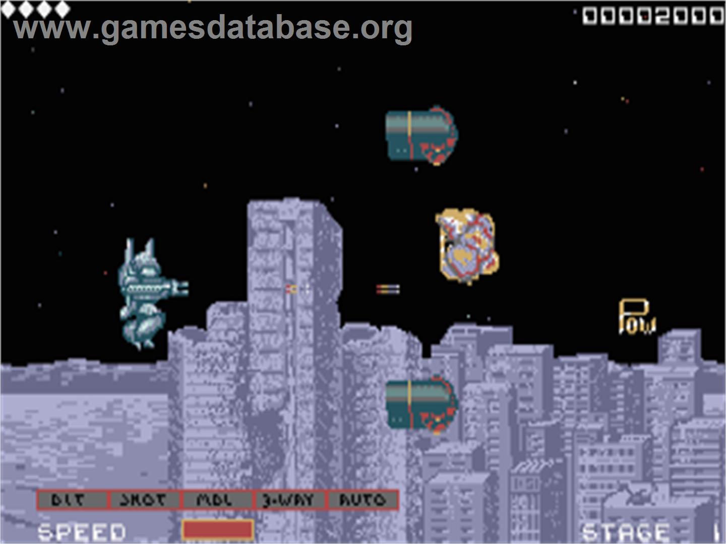Side Arms - Atari ST - Artwork - In Game
