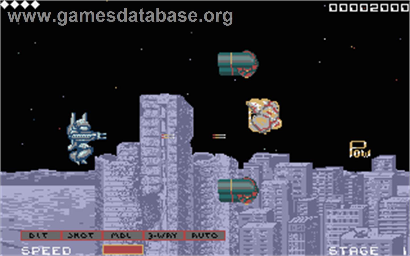 Side Arms - Hyper Dyne - Atari ST - Artwork - In Game