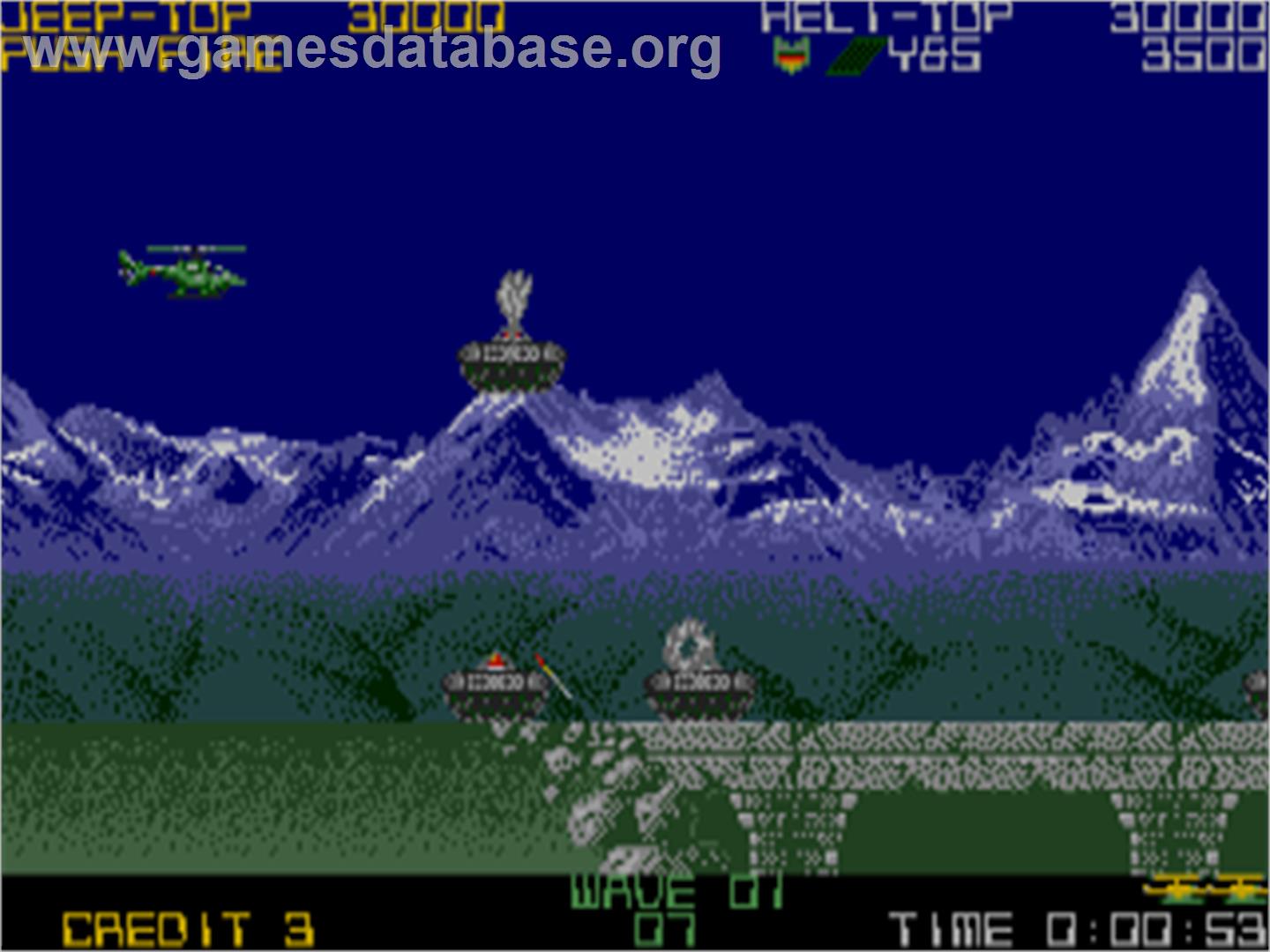 Silkworm - Atari ST - Artwork - In Game
