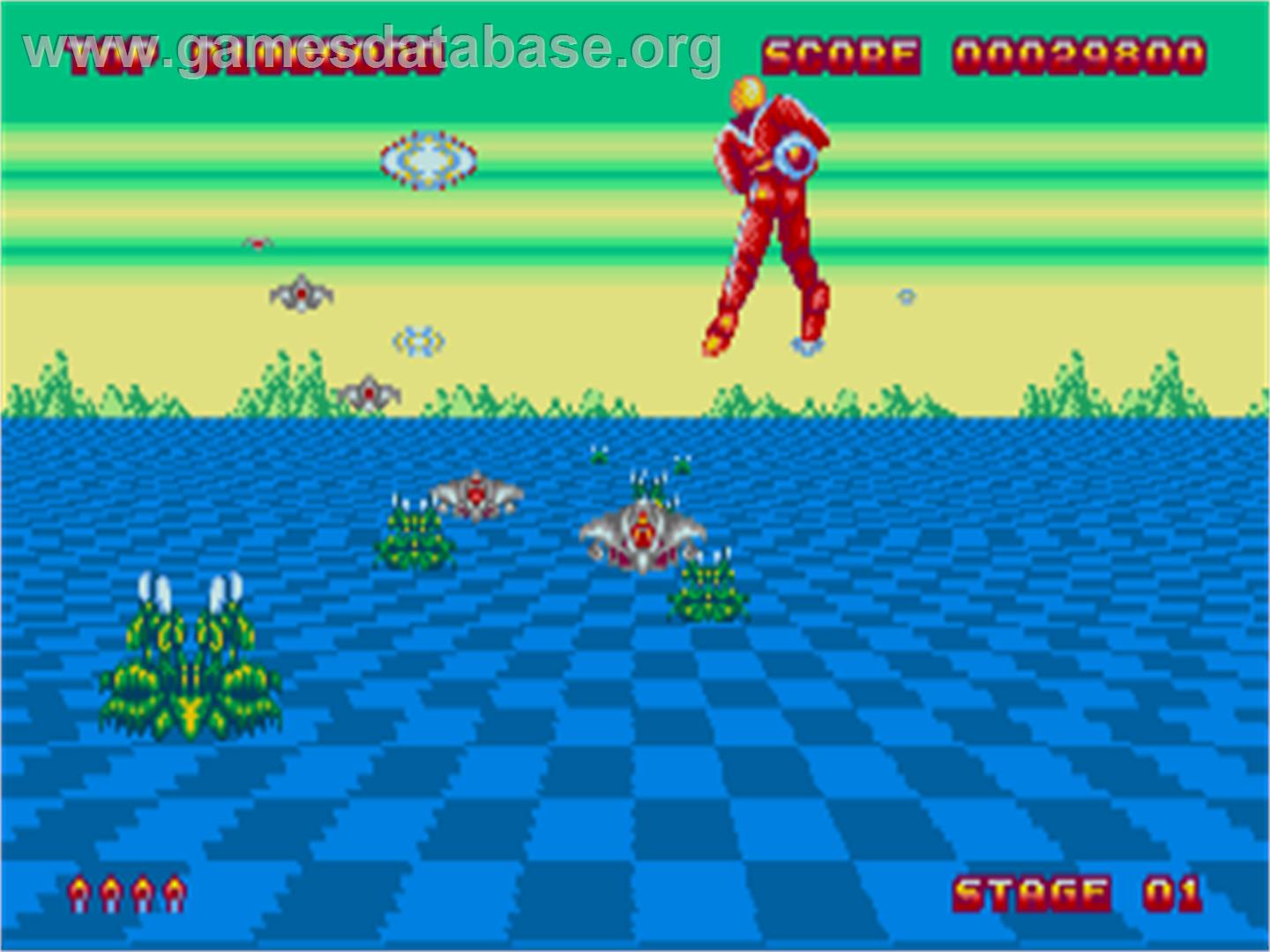 Space Harrier 2 - Atari ST - Artwork - In Game