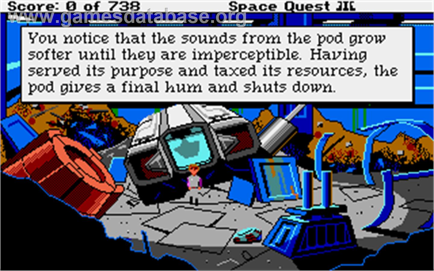 Space Quest III: The Pirates of Pestulon - Atari ST - Artwork - In Game