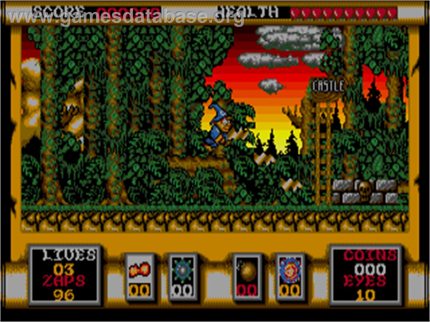 Spellfire The Sorcerer - Atari ST - Artwork - In Game