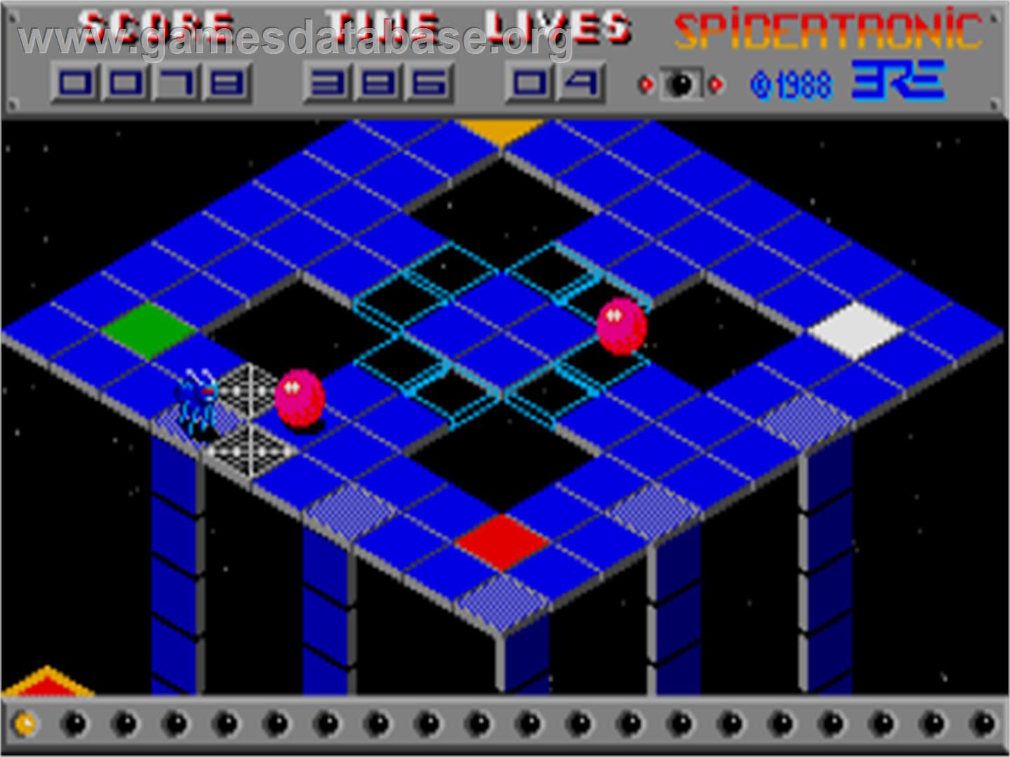 Spidertronic - Atari ST - Artwork - In Game