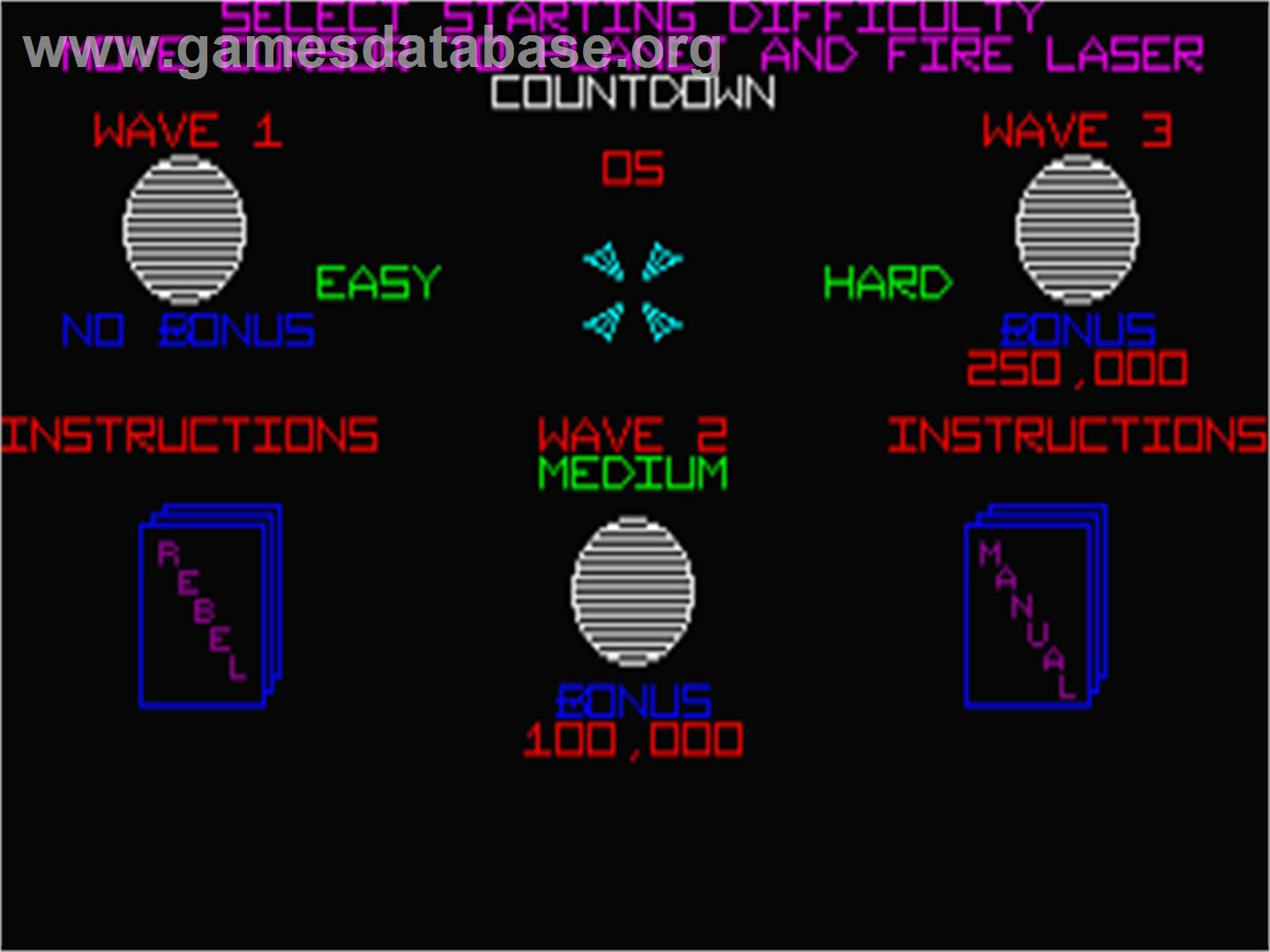 Star Wars - The Empire Strikes Back - Atari ST - Artwork - In Game