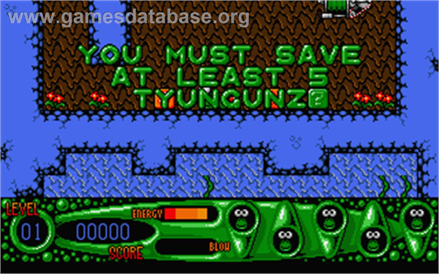 Steg the Slug - Atari ST - Artwork - In Game