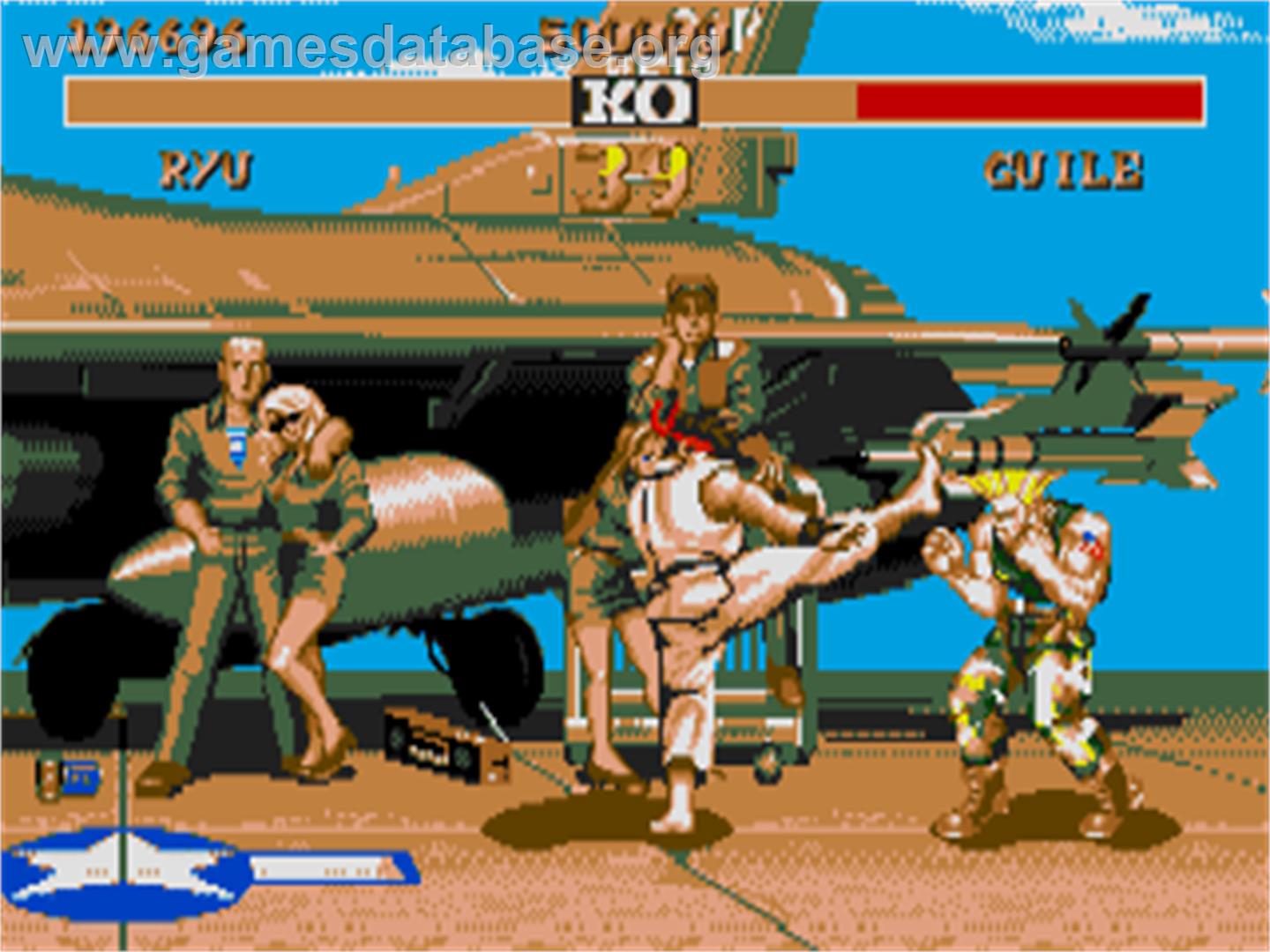 Street Fighter 2 - Atari ST - Artwork - In Game