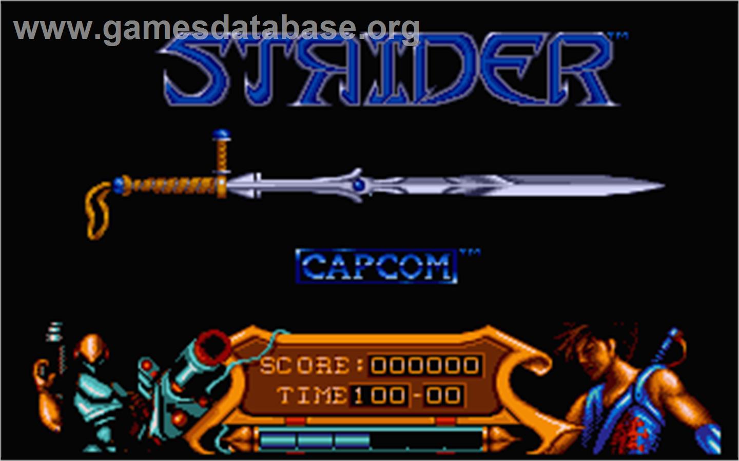 Strider - Atari ST - Artwork - In Game