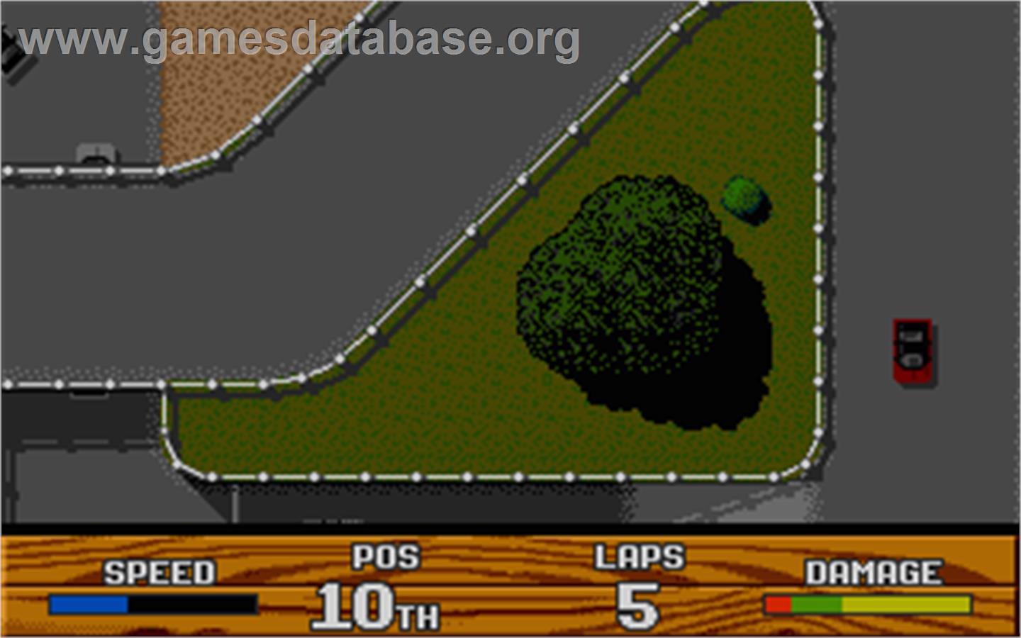 Super Cars 2 - Atari ST - Artwork - In Game