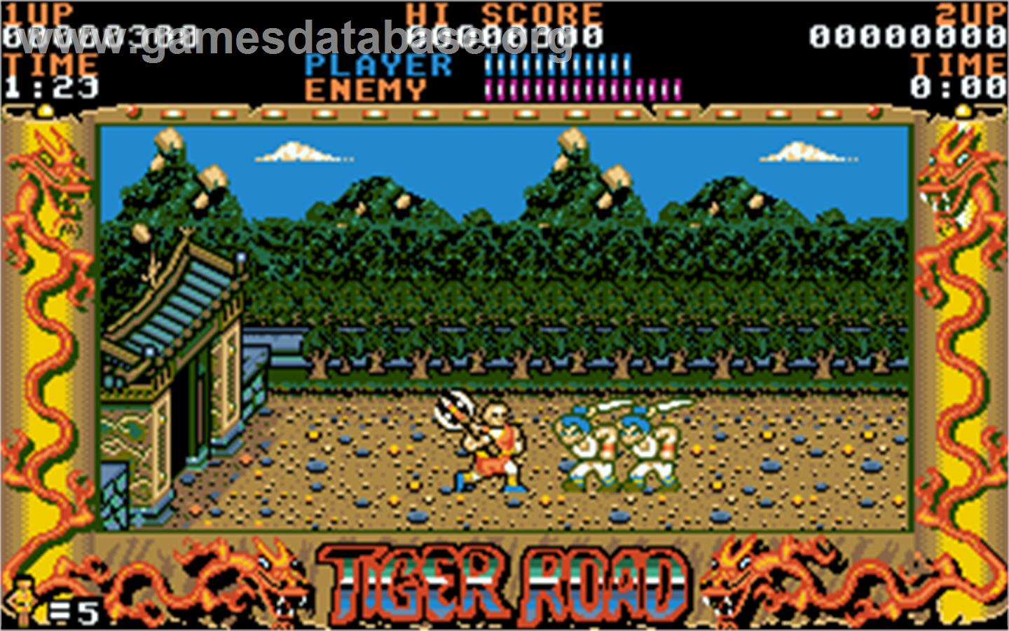 Tiger Heli - Atari ST - Artwork - In Game