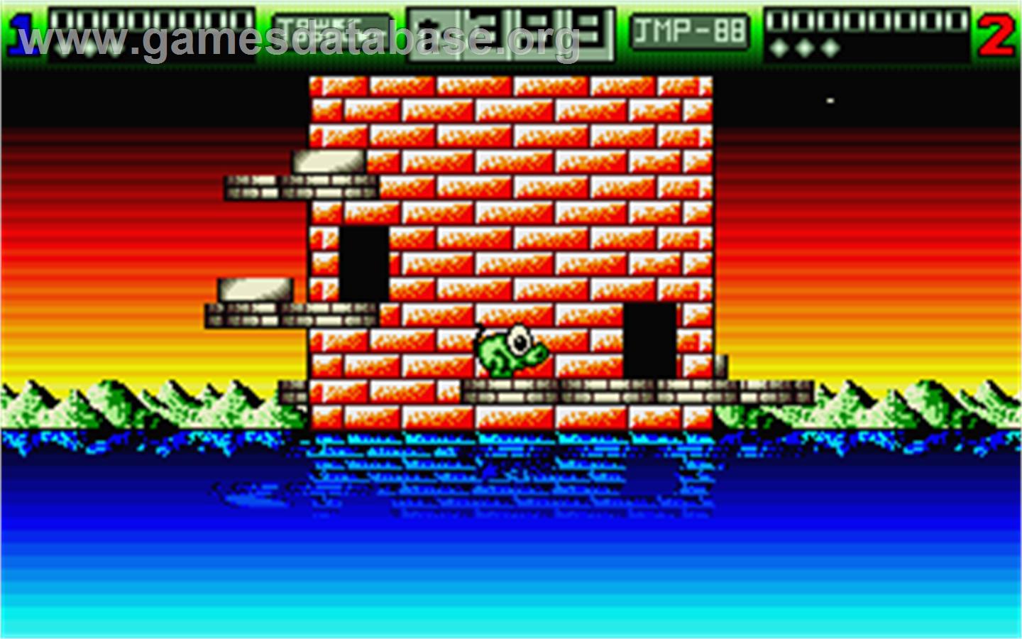 Tower Toppler - Atari ST - Artwork - In Game