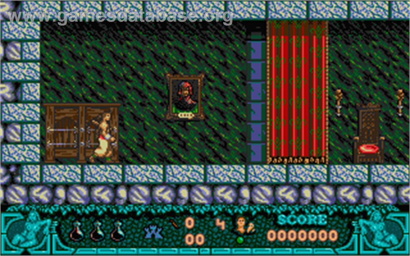 Treasure Trap - Atari ST - Artwork - In Game