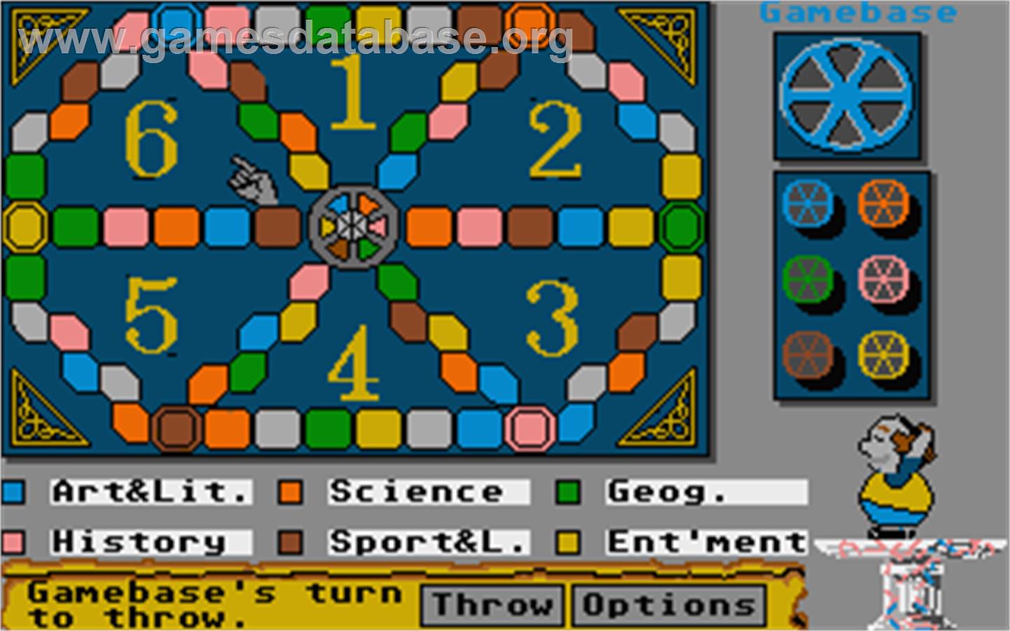 Trivial Pursuit: A New Beginning - Atari ST - Artwork - In Game