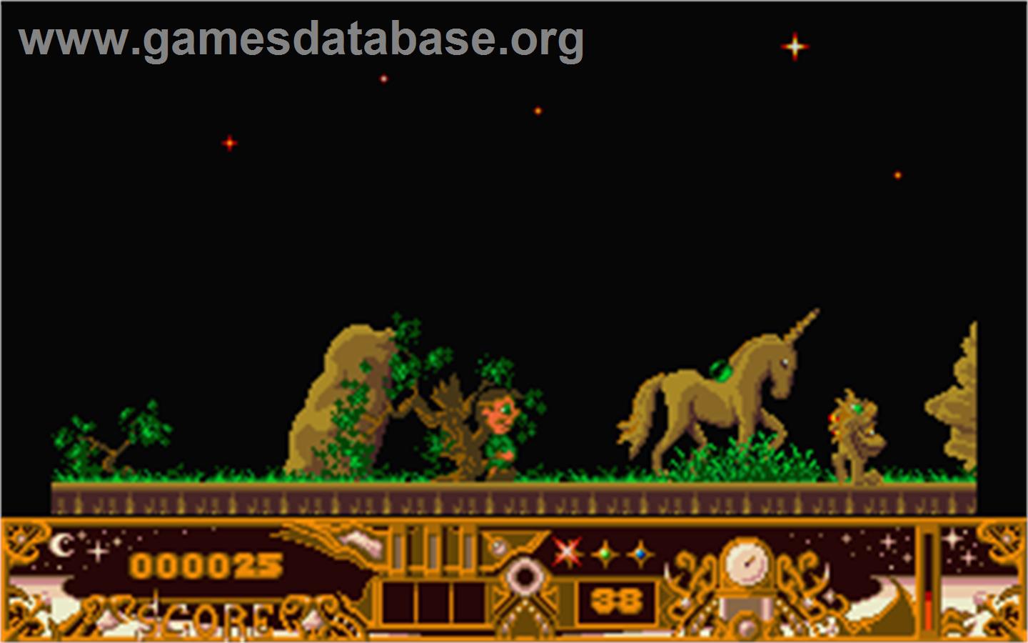 TwinWorld: Land of Vision - Atari ST - Artwork - In Game