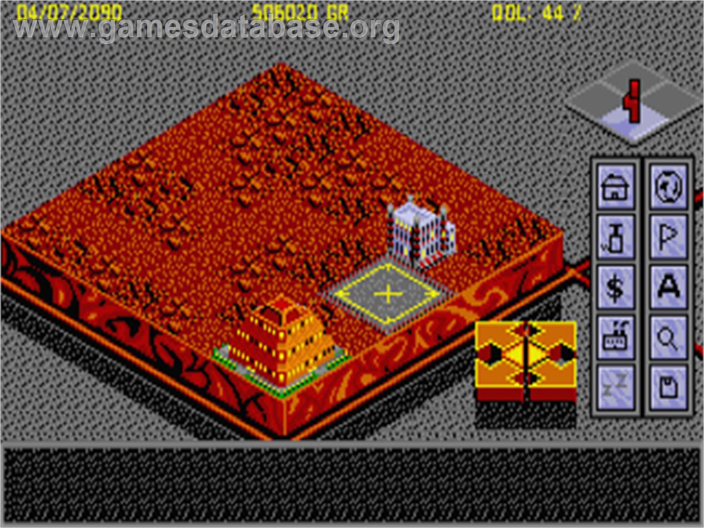 Utopia - The Creation of a Nation - Atari ST - Artwork - In Game
