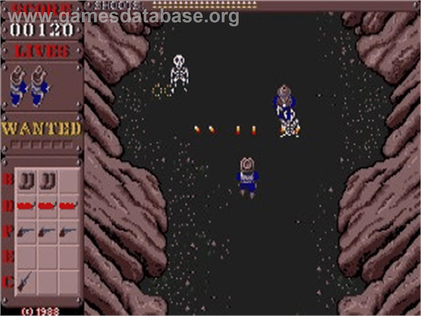 Wanted - Atari ST - Artwork - In Game