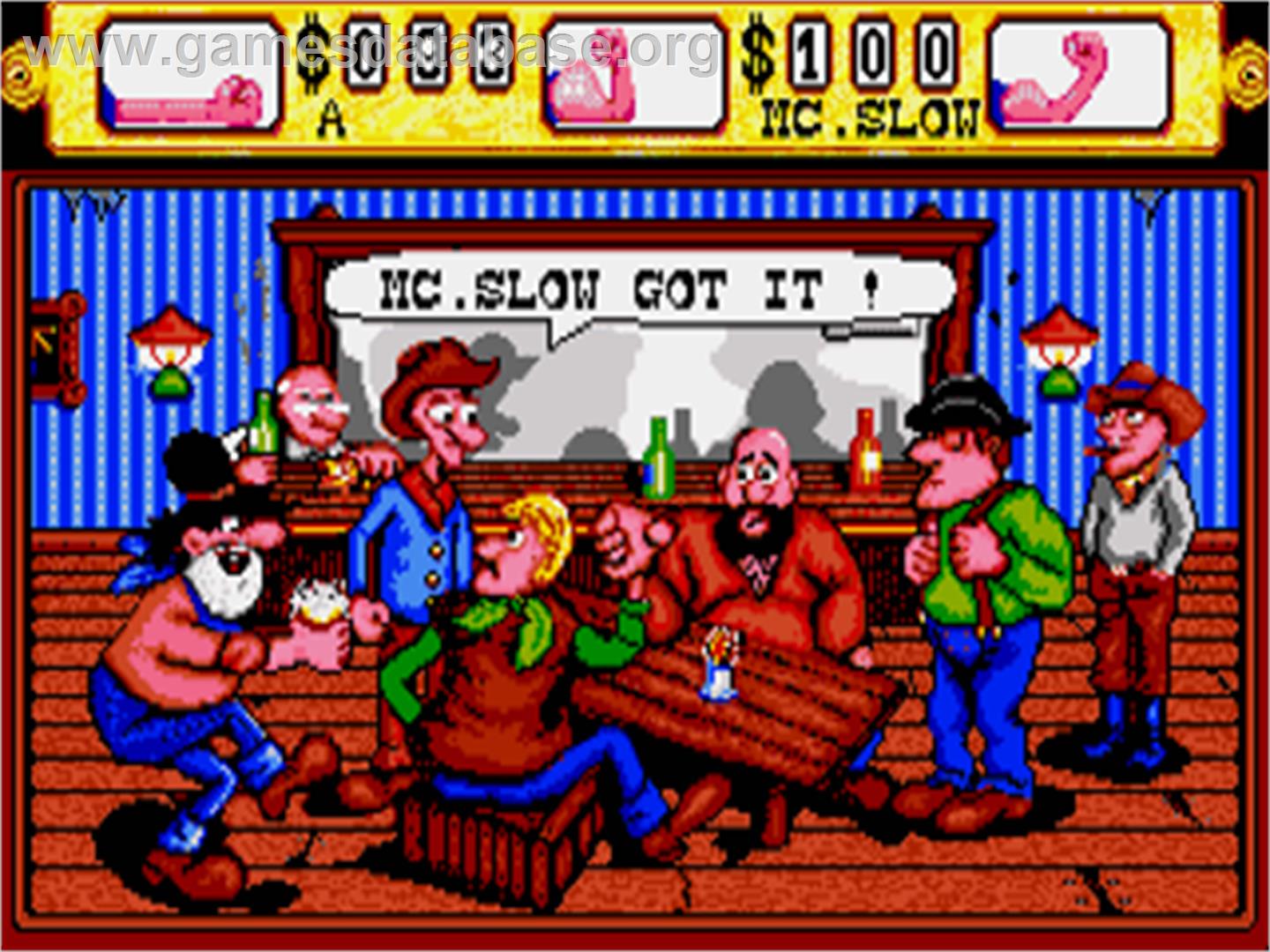 Western Games - Atari ST - Artwork - In Game