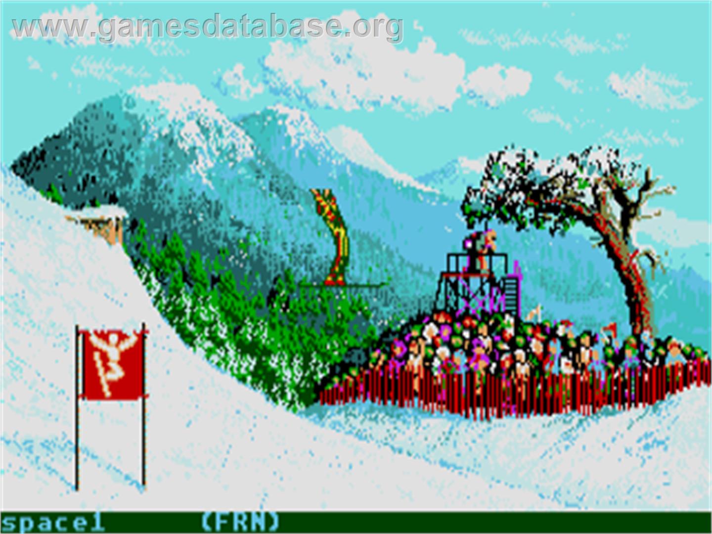 Winter Games - Atari ST - Artwork - In Game