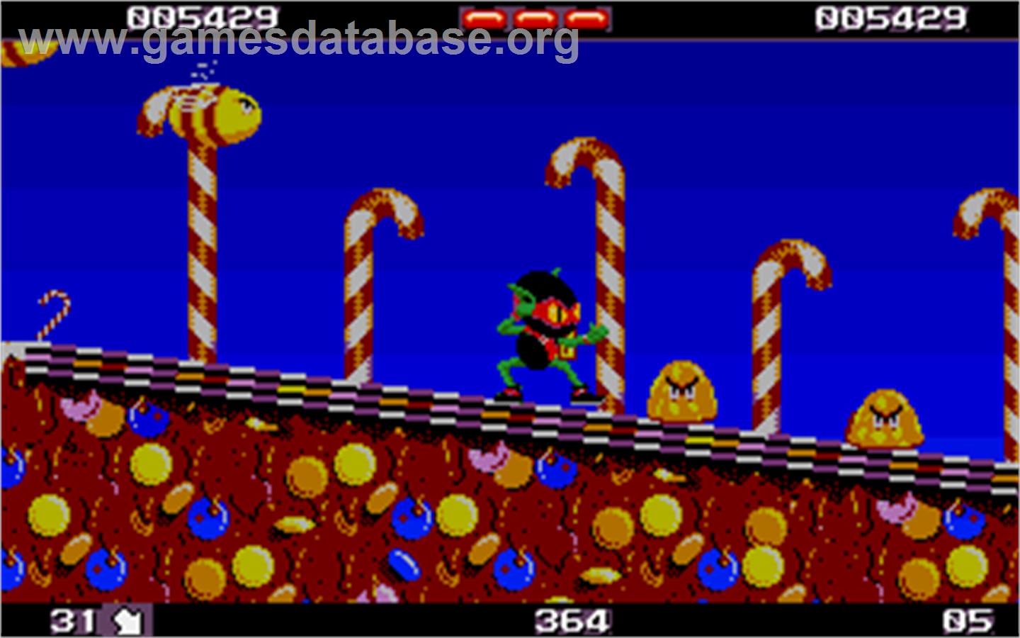 Zool - Atari ST - Artwork - In Game