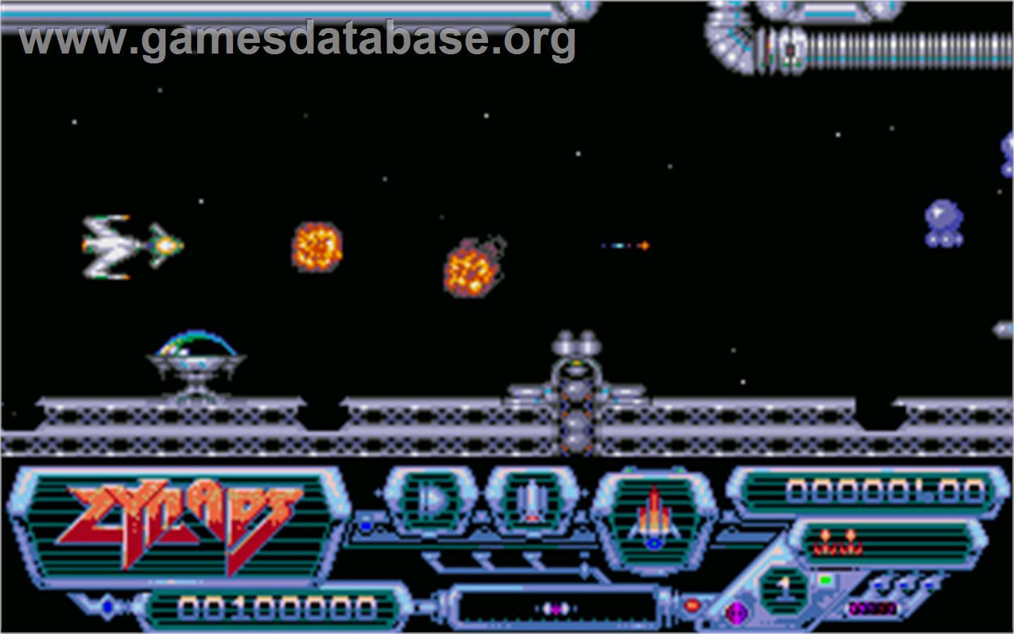 Zynaps - Atari ST - Artwork - In Game