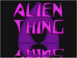 Title screen of Alien Thing on the Atari ST.