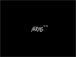 Title screen of Aliens on the Atari ST.