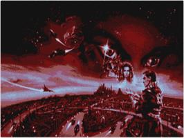 Title screen of B.A.T. 2 on the Atari ST.