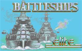 Title screen of Battleship on the Atari ST.