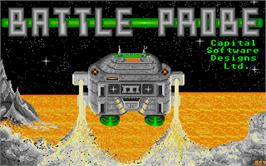 Title screen of Bermuda Project on the Atari ST.