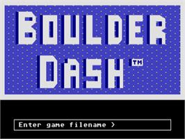 Title screen of Boulder Dash Construction Kit on the Atari ST.