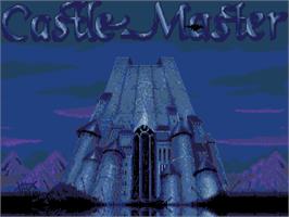 Title screen of Castle Master on the Atari ST.