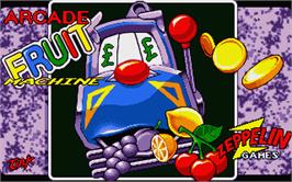 Title screen of Cybernoid: The Fighting Machine on the Atari ST.