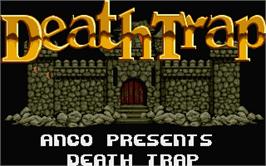 Title screen of Death Bringer on the Atari ST.