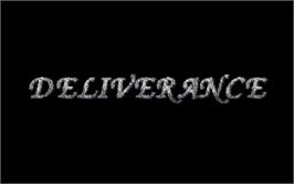 Title screen of Deliverance: Stormlord 2 on the Atari ST.