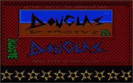 Title screen of Douglas Rockmoor 2 on the Atari ST.