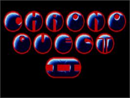 Title screen of Explora 2 on the Atari ST.