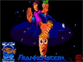 Title screen of Frankenstein on the Atari ST.