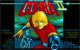 Title screen of Gazza 2 on the Atari ST.