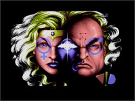 Title screen of Hammerfist on the Atari ST.