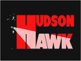 Title screen of Hudson Hawk on the Atari ST.
